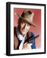 RIO BRAVO, John Wayne, 1959-null-Framed Photo