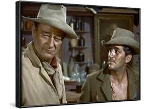 Rio Bravo, John Wayne, Dean Martin, 1959-null-Framed Photo