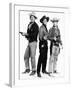 Rio Bravo, John Wayne, Dean Martin, Ricky Nelson, 1959-null-Framed Photo