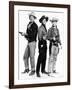 Rio Bravo, John Wayne, Dean Martin, Ricky Nelson, 1959-null-Framed Photo