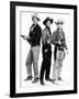 Rio Bravo, John Wayne, Dean Martin, Ricky Nelson, 1959-null-Framed Photo