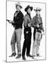 Rio Bravo, John Wayne, Dean Martin, Ricky Nelson, 1959-null-Mounted Photo