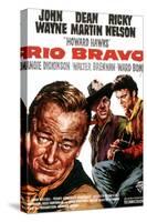 Rio Bravo, John Wayne, Dean Martin, Ricky Nelson, 1959-null-Stretched Canvas