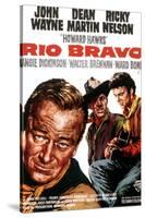 Rio Bravo, John Wayne, Dean Martin, Ricky Nelson, 1959-null-Stretched Canvas