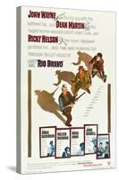 RIO BRAVO, John Wayne, Dean Martin, Ricky Nelson, 1959-null-Stretched Canvas