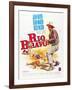 RIO BRAVO, John Wayne on French poster art, 1959.-null-Framed Art Print