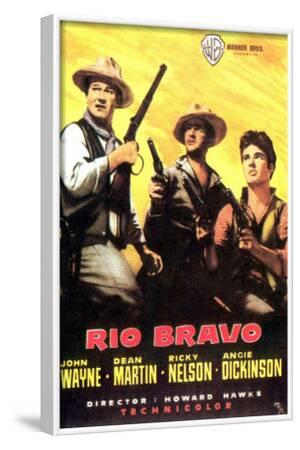 Rio Bravo Spanish Movie Poster 1959 Print Allposters Com Rio Bravo Spanish Movie Poster 1959 Print Allposters Com