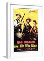 Rio Bravo, Spanish Movie Poster, 1959-null-Framed Art Print