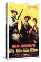 Rio Bravo, Spanish Movie Poster, 1959-null-Stretched Canvas