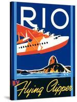 Rio by Flying Clipper-Brian James-Stretched Canvas