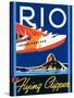 Rio by Flying Clipper-Brian James-Stretched Canvas