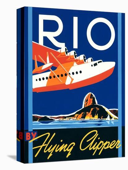 Rio by Flying Clipper-Brian James-Stretched Canvas