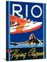 Rio by Flying Clipper-Brian James-Stretched Canvas