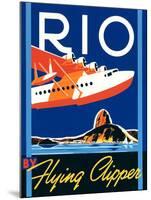 Rio by Flying Clipper-Brian James-Mounted Art Print