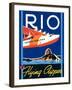 Rio by Flying Clipper-Brian James-Framed Art Print