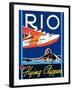 Rio by Flying Clipper-Brian James-Framed Art Print