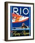 Rio by Flying Clipper-Brian James-Framed Art Print