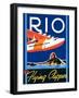 Rio by Flying Clipper-Brian James-Framed Art Print