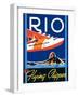 Rio by Flying Clipper-Brian James-Framed Art Print