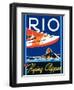 Rio by Flying Clipper-Brian James-Framed Art Print