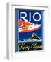Rio by Flying Clipper-Brian James-Framed Art Print