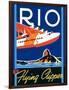 Rio by Flying Clipper-Brian James-Framed Art Print