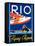 Rio by Flying Clipper-Brian James-Framed Stretched Canvas