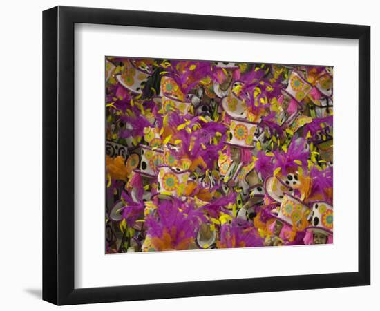 Rio Carnival, Rio De Janeiro, Brazil-Demetrio Carrasco-Framed Photographic Print