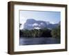 Rio Carrao and Auyun Tepuy, Canaima National Park, Unesco World Heritage Site, Venezuela-Charles Bowman-Framed Photographic Print