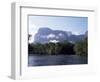 Rio Carrao and Auyun Tepuy, Canaima National Park, Unesco World Heritage Site, Venezuela-Charles Bowman-Framed Photographic Print