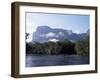 Rio Carrao and Auyun Tepuy, Canaima National Park, Unesco World Heritage Site, Venezuela-Charles Bowman-Framed Photographic Print