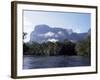 Rio Carrao and Auyun Tepuy, Canaima National Park, Unesco World Heritage Site, Venezuela-Charles Bowman-Framed Photographic Print