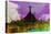 Rio City Skyline-NaxArt-Stretched Canvas