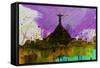 Rio City Skyline-NaxArt-Framed Stretched Canvas