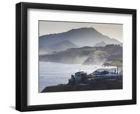 Rio De Bilbao Estuary, Miono, Spain-Walter Bibikow-Framed Photographic Print