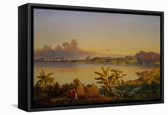 Rio de Janeiro, 1844-Alessandro Ciccarelli-Framed Stretched Canvas