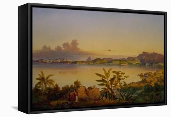 Rio de Janeiro, 1844-Alessandro Ciccarelli-Framed Stretched Canvas