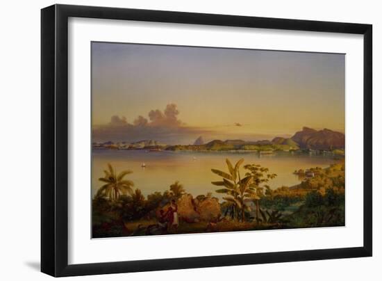 Rio de Janeiro, 1844-Alessandro Ciccarelli-Framed Premium Giclee Print