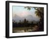 Rio De Janeiro, Brazil, C.1865 (Oil on Board)-Martin Johnson Heade-Framed Giclee Print