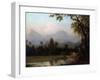 Rio De Janeiro, Brazil, C.1865 (Oil on Board)-Martin Johnson Heade-Framed Giclee Print