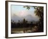 Rio De Janeiro, Brazil, C.1865 (Oil on Board)-Martin Johnson Heade-Framed Giclee Print