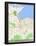 Rio de Janeiro, Brazil Map-null-Framed Poster