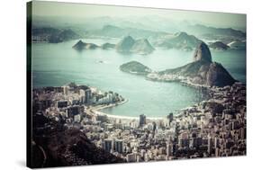 Rio De Janeiro, Brazil. Suggar Loaf And Botafogo Beach Viewed From Corcovado-Mariusz Prusaczyk-Stretched Canvas