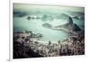 Rio De Janeiro, Brazil. Suggar Loaf And Botafogo Beach Viewed From Corcovado-Mariusz Prusaczyk-Framed Art Print