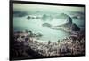 Rio De Janeiro, Brazil. Suggar Loaf And Botafogo Beach Viewed From Corcovado-Mariusz Prusaczyk-Framed Art Print