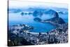 Rio De Janeiro, Brazil. Suggar Loaf And Botafogo Beach Viewed From Corcovado-Mariusz Prusaczyk-Stretched Canvas