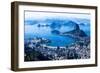 Rio De Janeiro, Brazil. Suggar Loaf And Botafogo Beach Viewed From Corcovado-Mariusz Prusaczyk-Framed Photographic Print