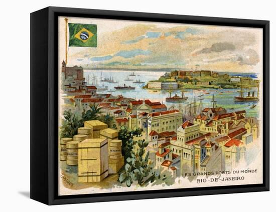 Rio De Janeiro, C.1900-null-Framed Stretched Canvas