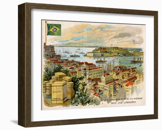 Rio De Janeiro, C.1900-null-Framed Giclee Print