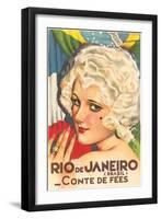 Rio de Janeiro Fairy Tale-null-Framed Art Print